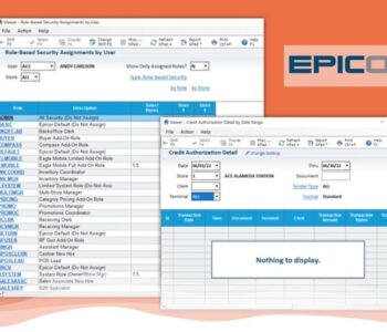 Epicor Eagle Role-Based Security